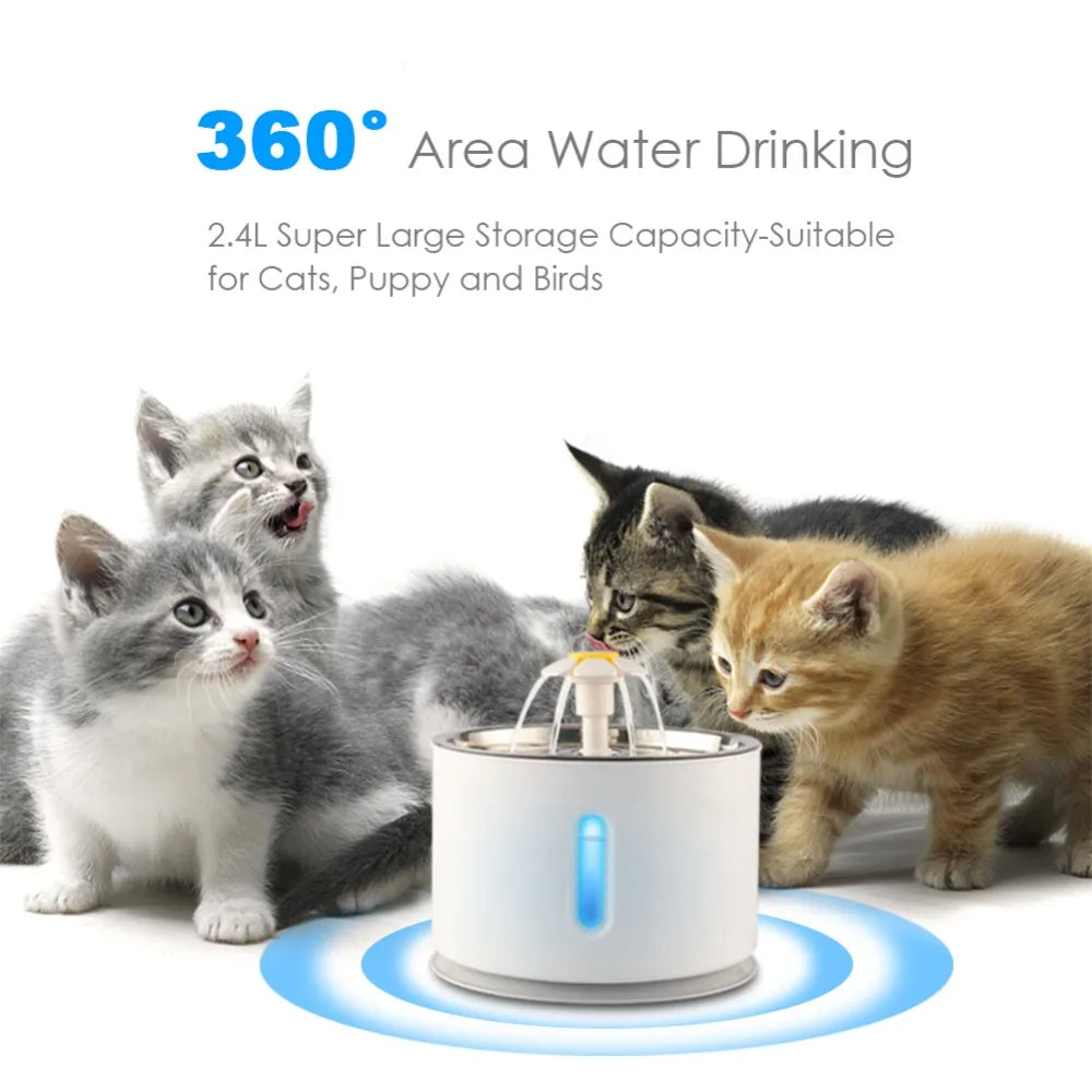 PetCare Automatic Cat Water Fountain for Healthy Hydration