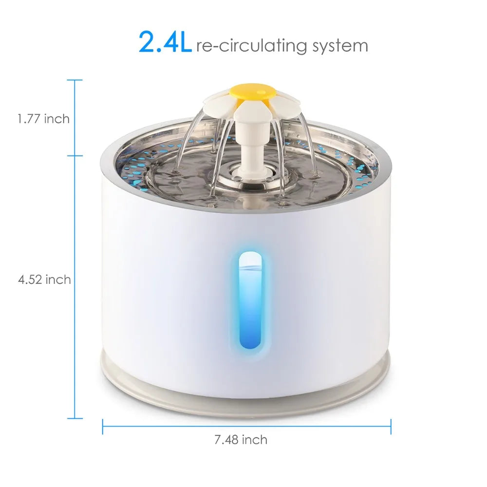 PetCare Automatic Cat Water Fountain for Healthy Hydration