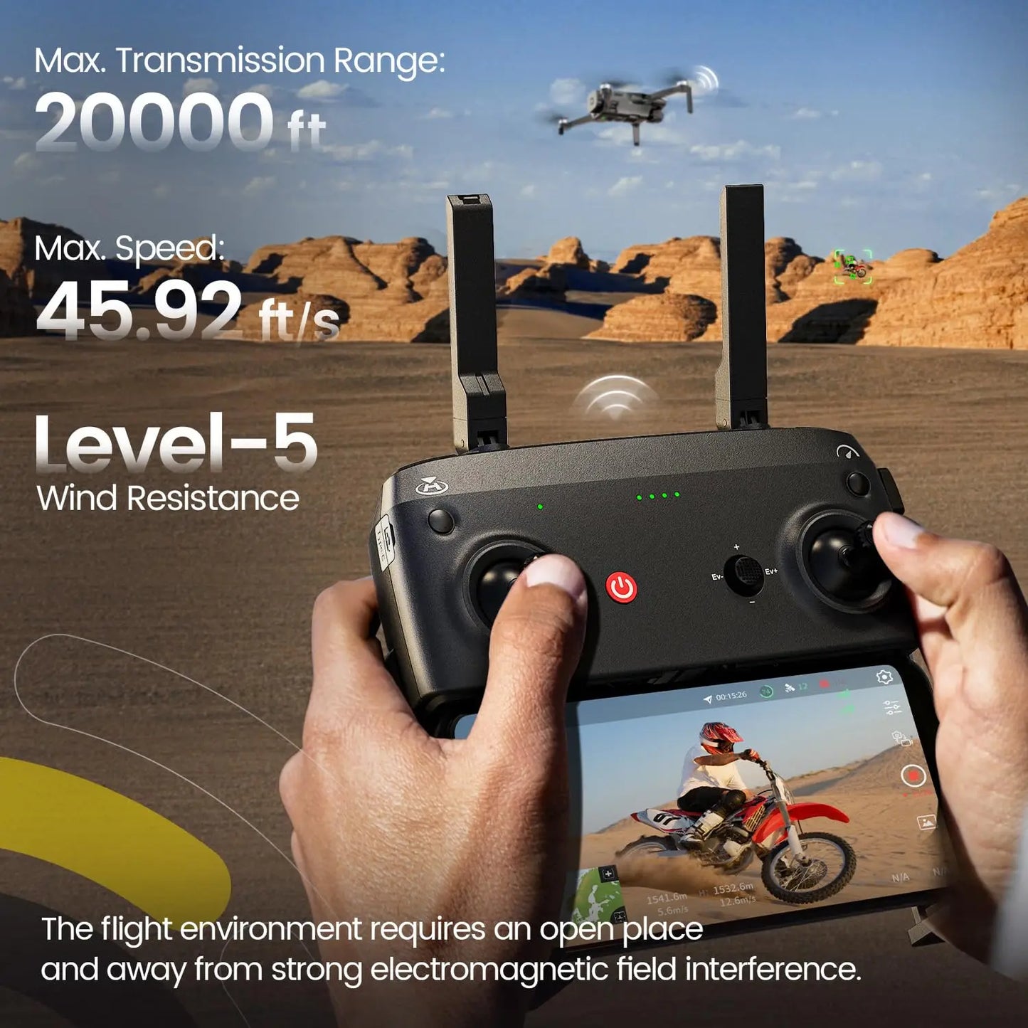 Holy Stone HS900 GPS Drone With 4K Camera And Gimbal