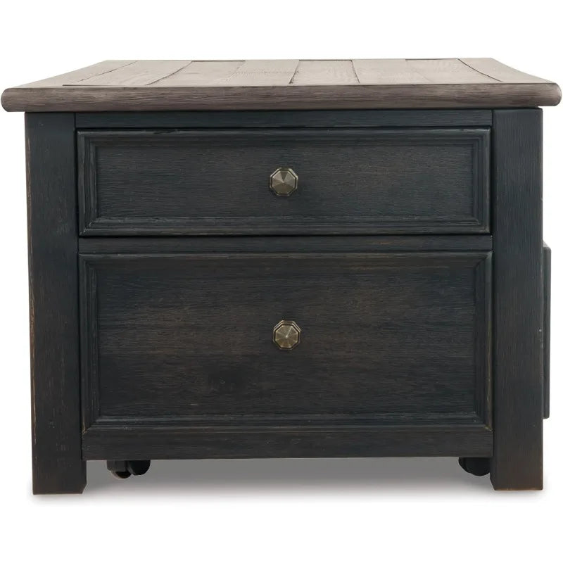 Tyler Creek Lift Top Coffee Table with Stylish Farmhouse Design