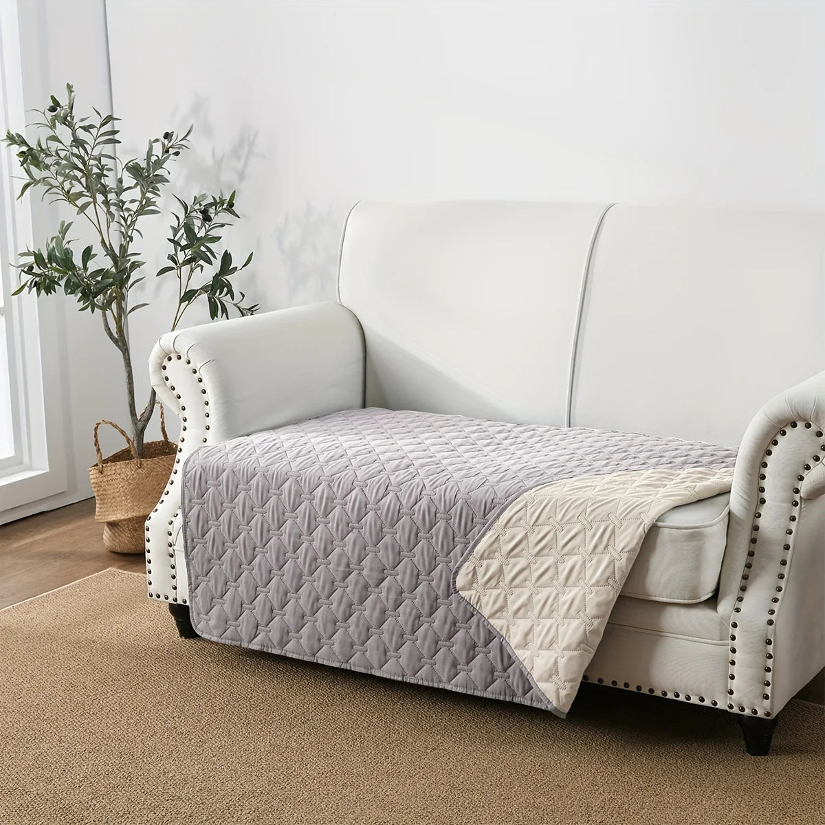 Double Sided Anti Leakage Dog Bed Cover Waterproof Blanket