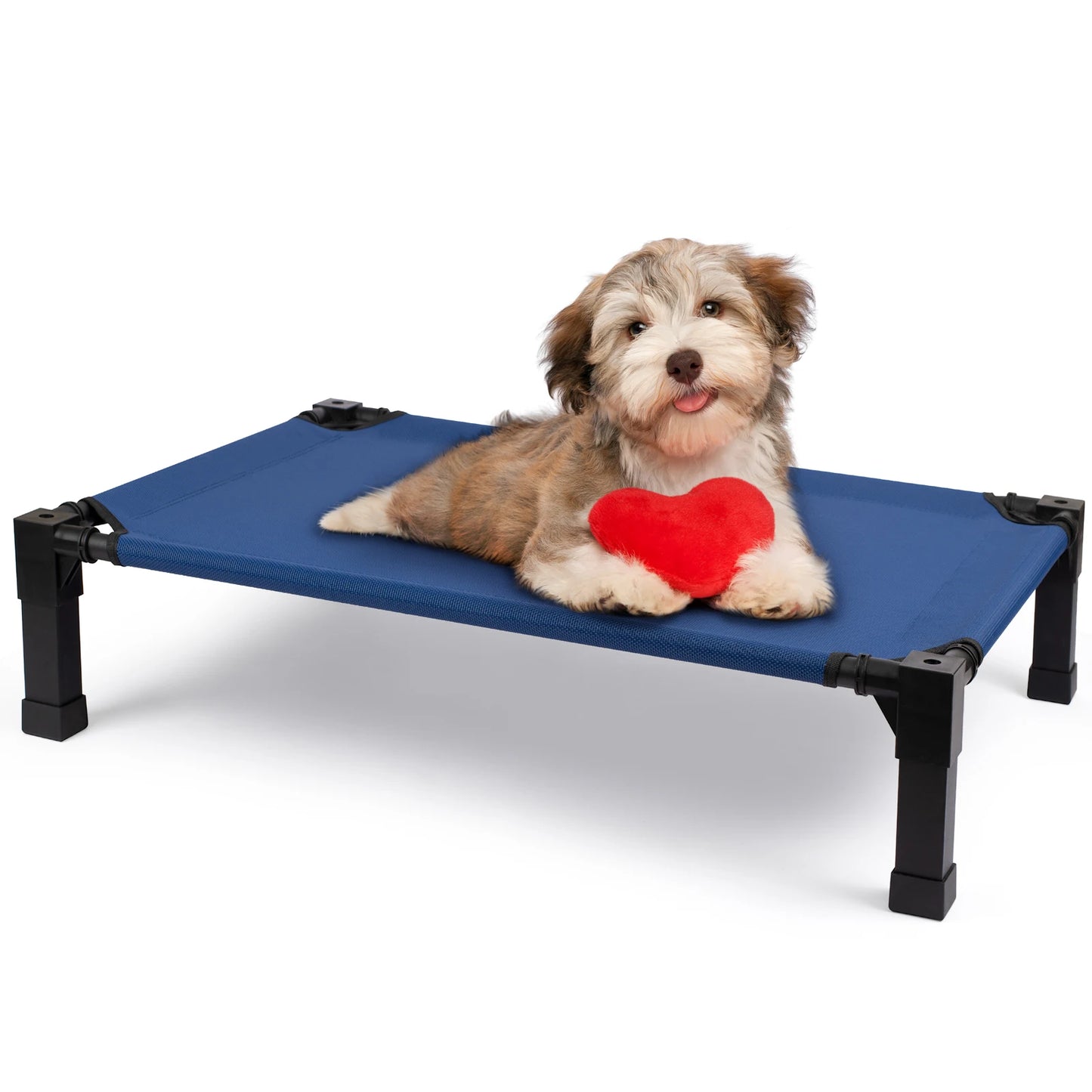 Elevated Dog Bed Cooling Portable Breathable Mesh Cot