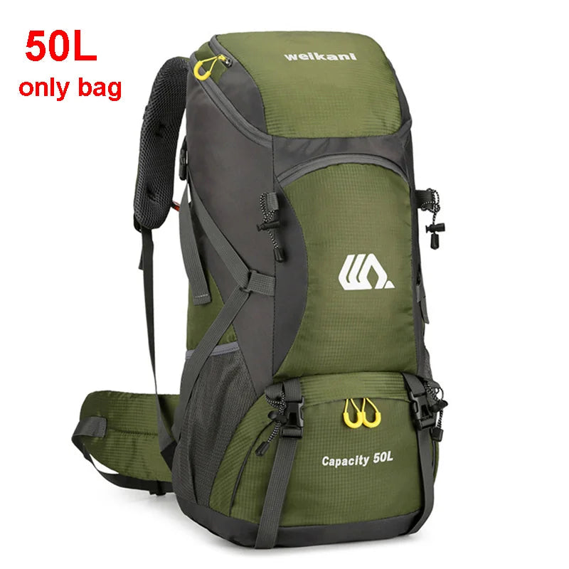 OutdoorPro 50L Waterproof Travel Backpack for All Adventures