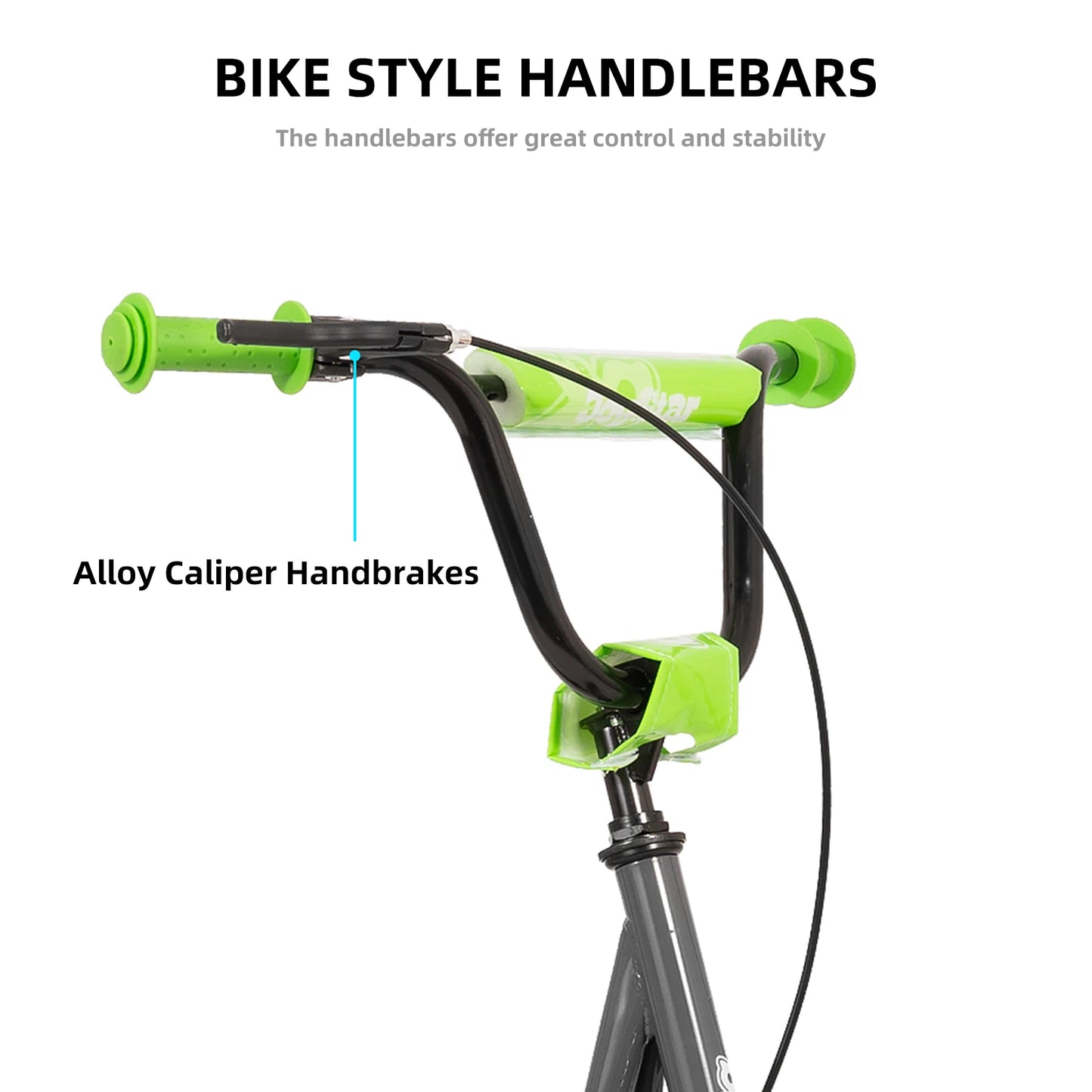 Joystar Kick Scooter For Kids With Adjustable Handlebar