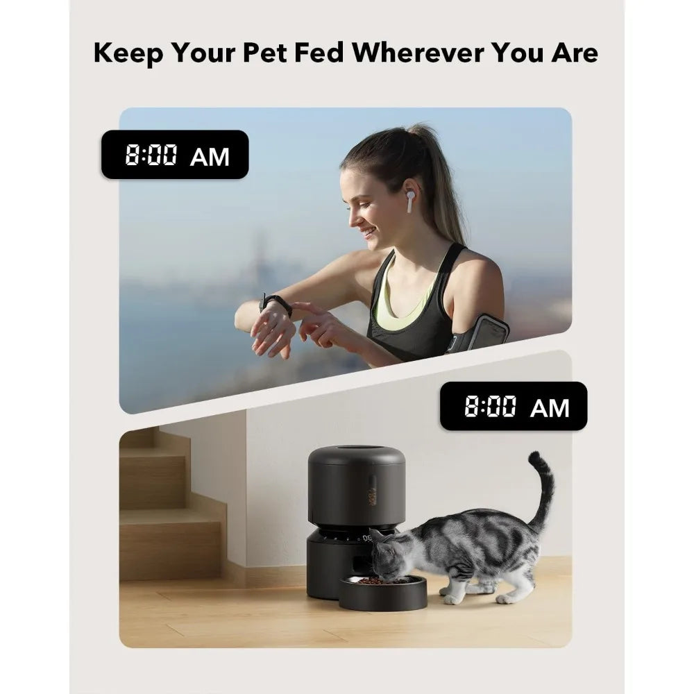 Automatic Cat and Dog Feeder with Freshness Preservation