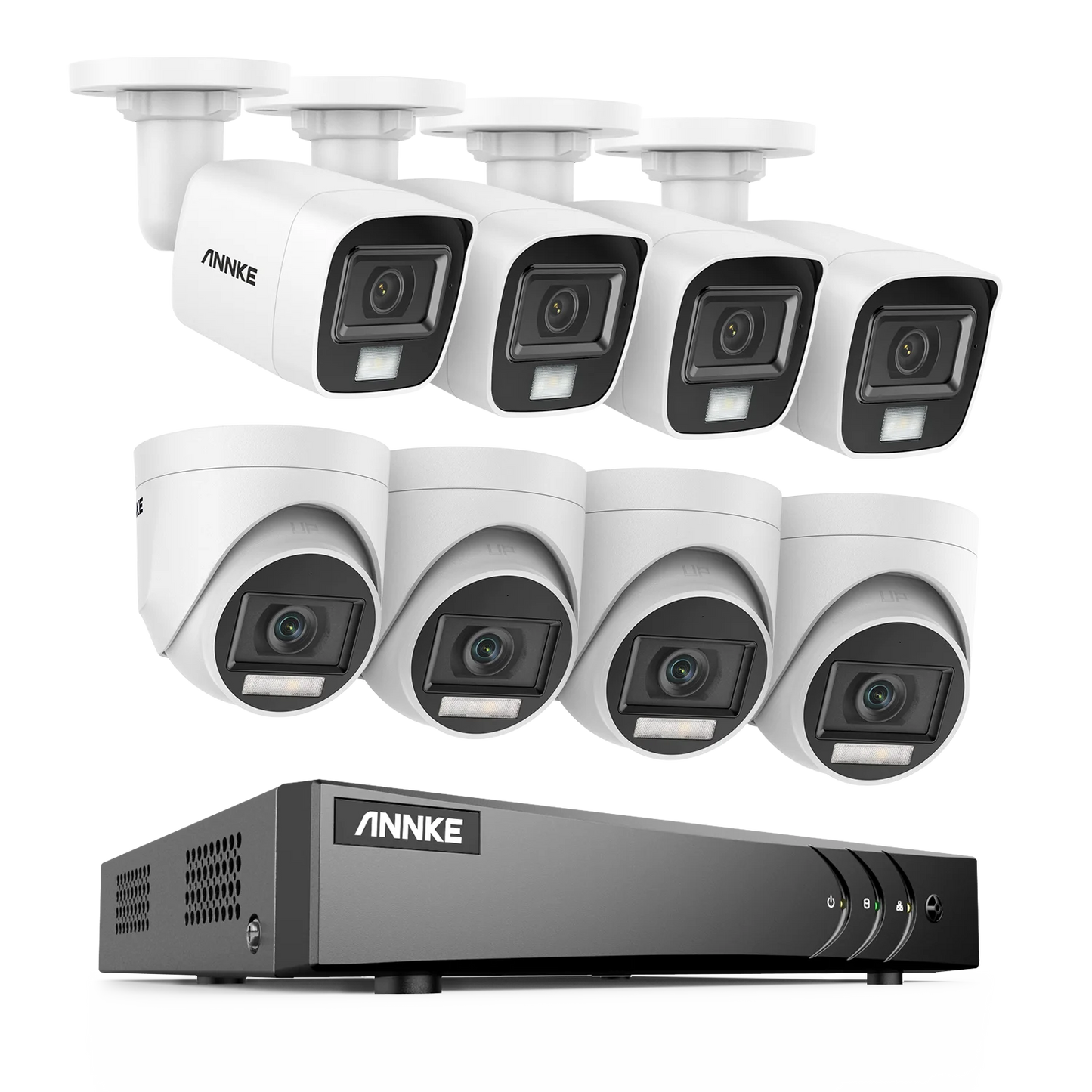 ANNKE 5MP DVR Security Camera System Kit With 8 Cameras