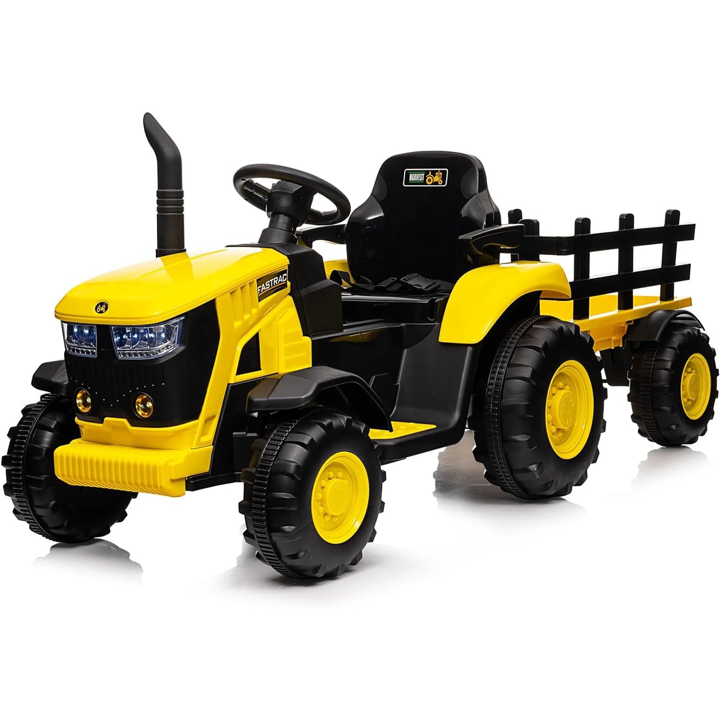 12V Ride On Tractor With Remote Control Bluetooth Music