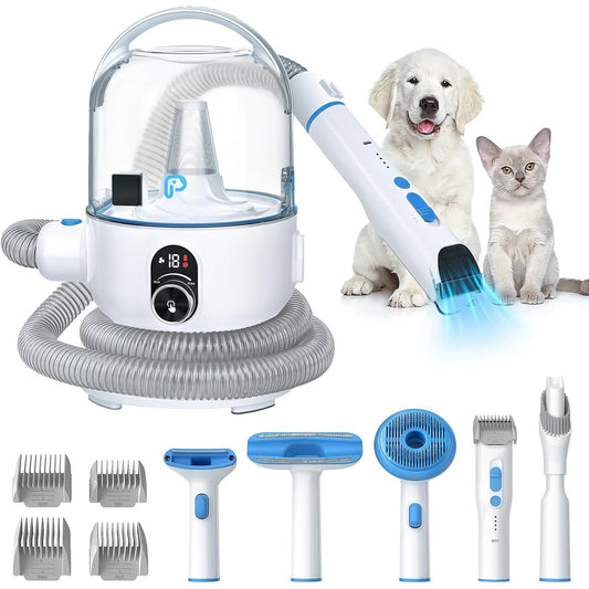 Quiet Pet Grooming Vacuum Kit 2L For Hair Removal Pro