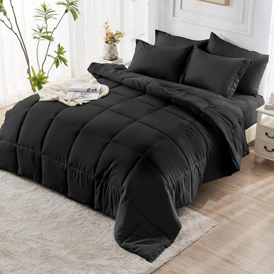 Reversible Comforter Set Queen Or King Ultrasoft Allseason