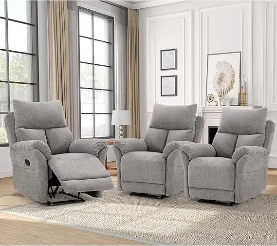 ZHIYONG Swivel Rocker Recliner Chair for Ultimate Comfort