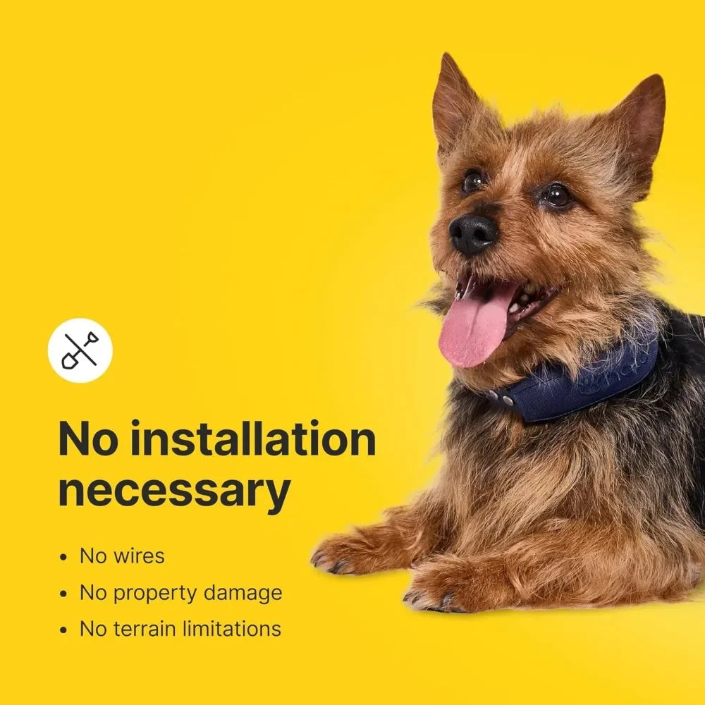 GPS Wireless Dog Fence with Real-Time Tracking
