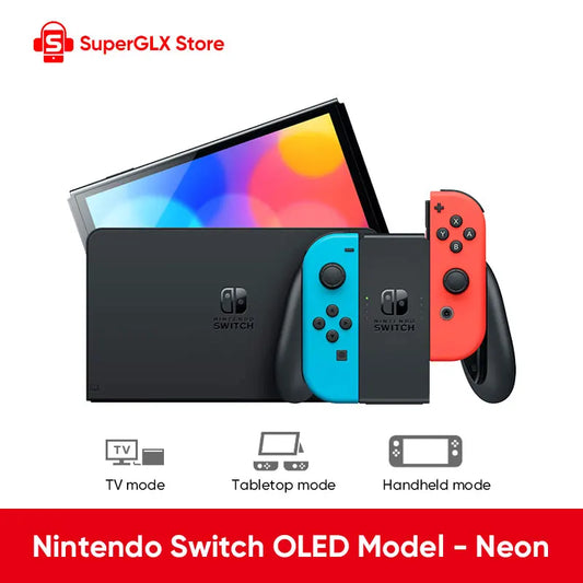 Nintendo Switch OLED Portable Console With Enhanced Audio