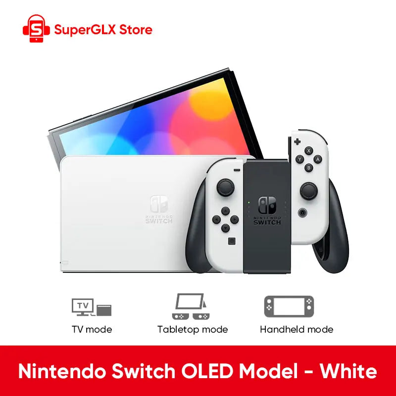 Nintendo Switch OLED Portable Console With Enhanced Audio