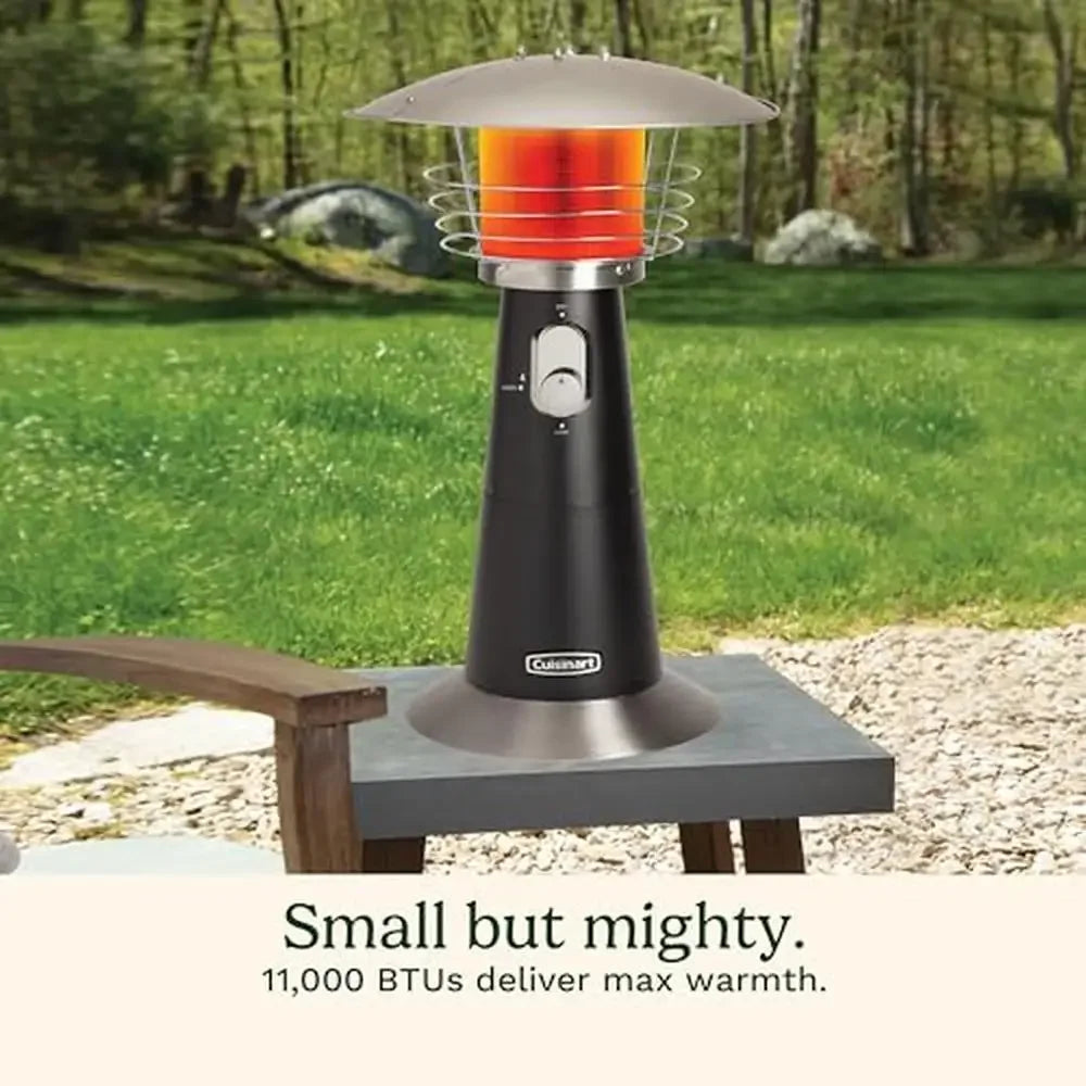 Outdoor Propane Heater 11000 BTU Efficient Patio Heating
