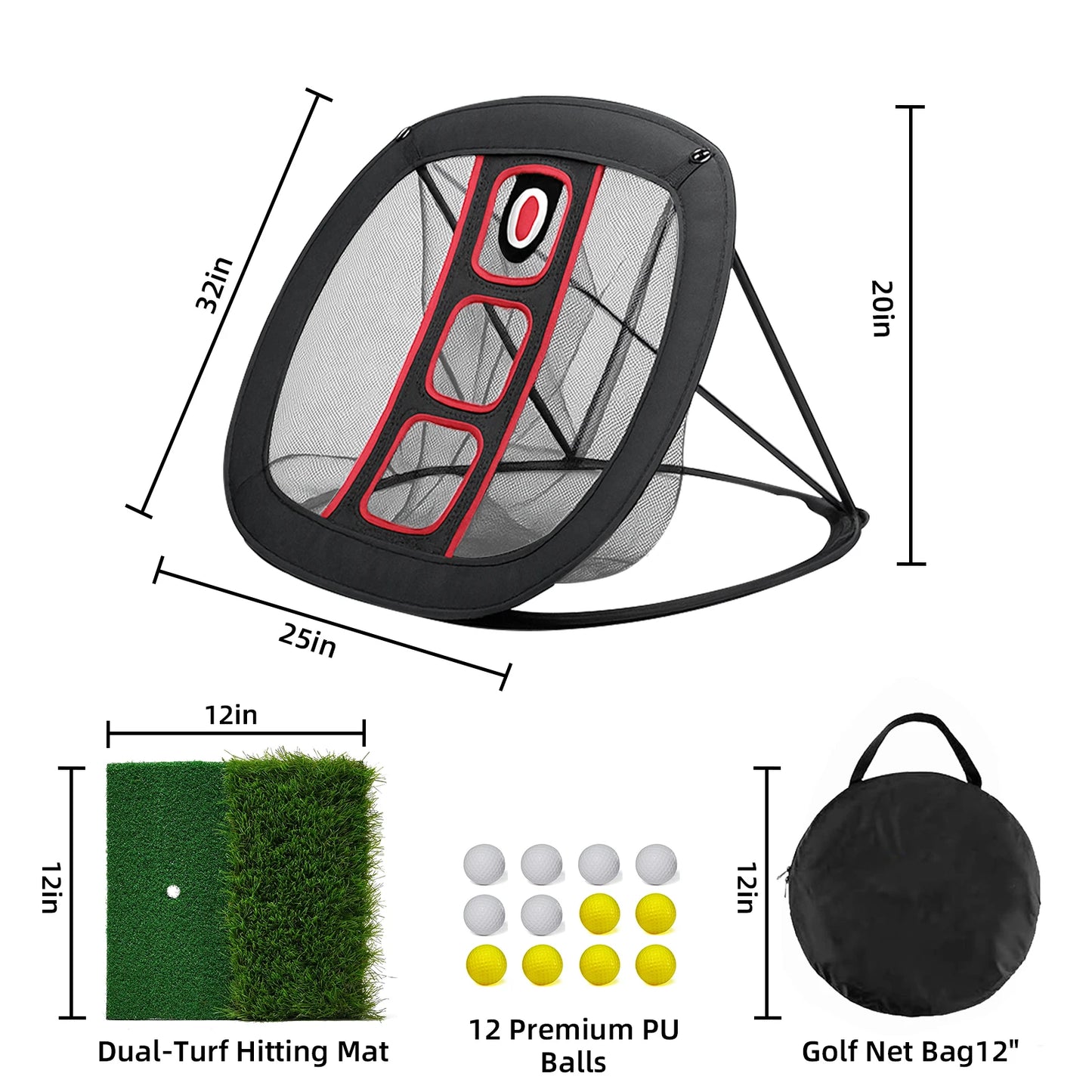 AESWGOF Golf Net For Practice Direct From US Warehouse