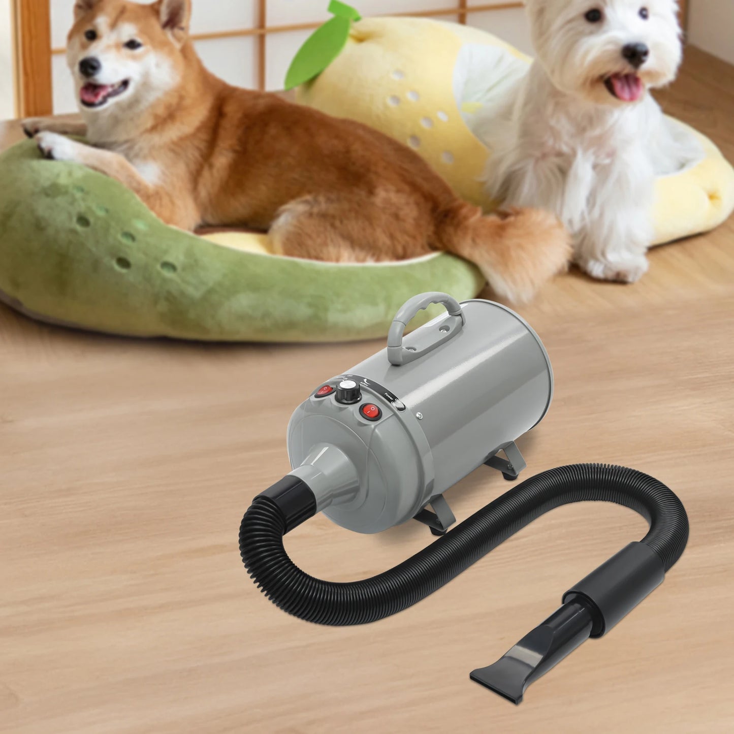 PetGroom Pro 2200W Dryer for Quiet Stress-Free Grooming