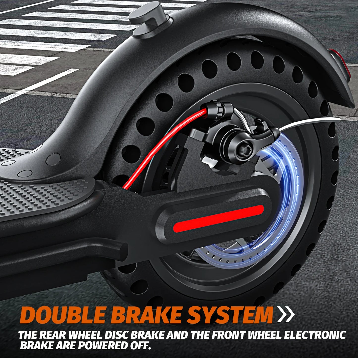 Freeboy J03 Foldable Electric Scooter with Dual Brake System