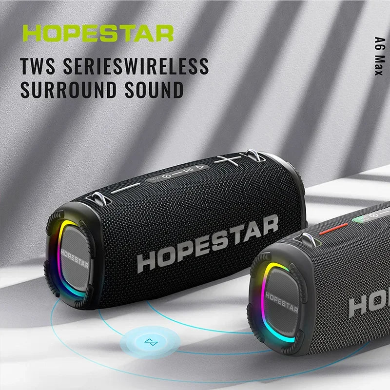 Hopestar A6 Max Waterproof Bluetooth Karaoke Speaker with 120W Power