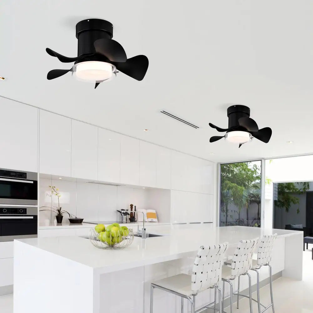 21 Inch Ceiling Fan With Light Low Noise Remote Control