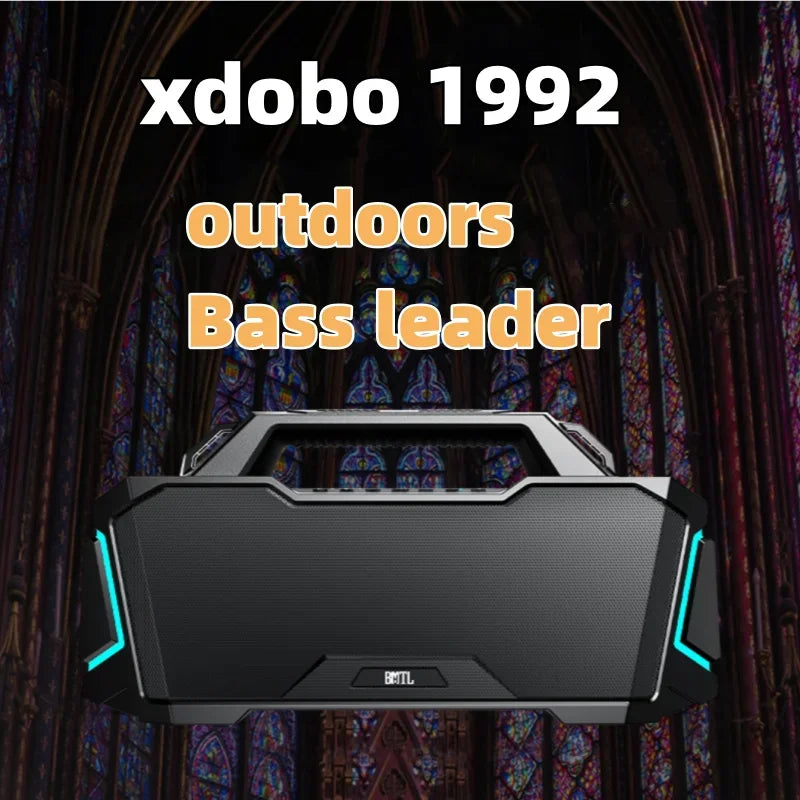 XDobo1992 100W Bluetooth Speaker with Waterproof Design and RGB Lights