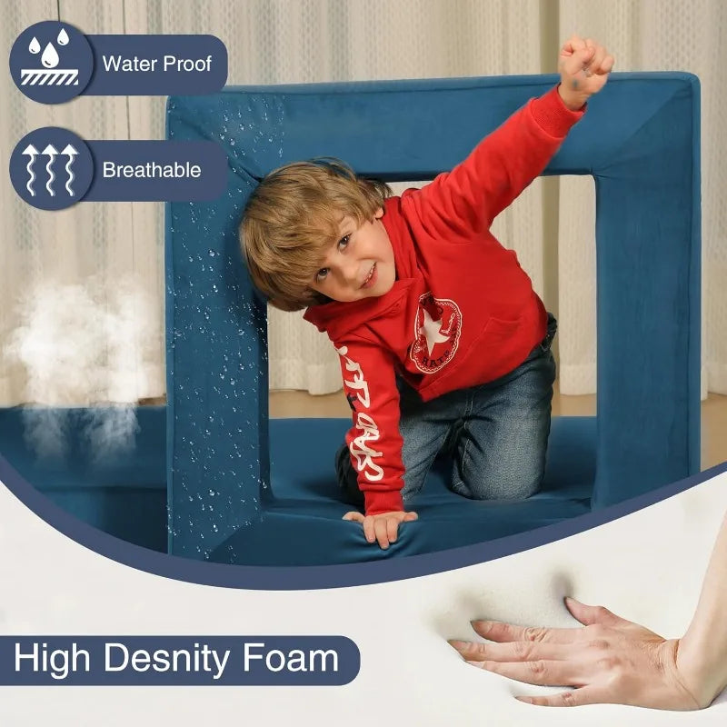 Modular Kids Play Couch Set For Creative Learning Fun