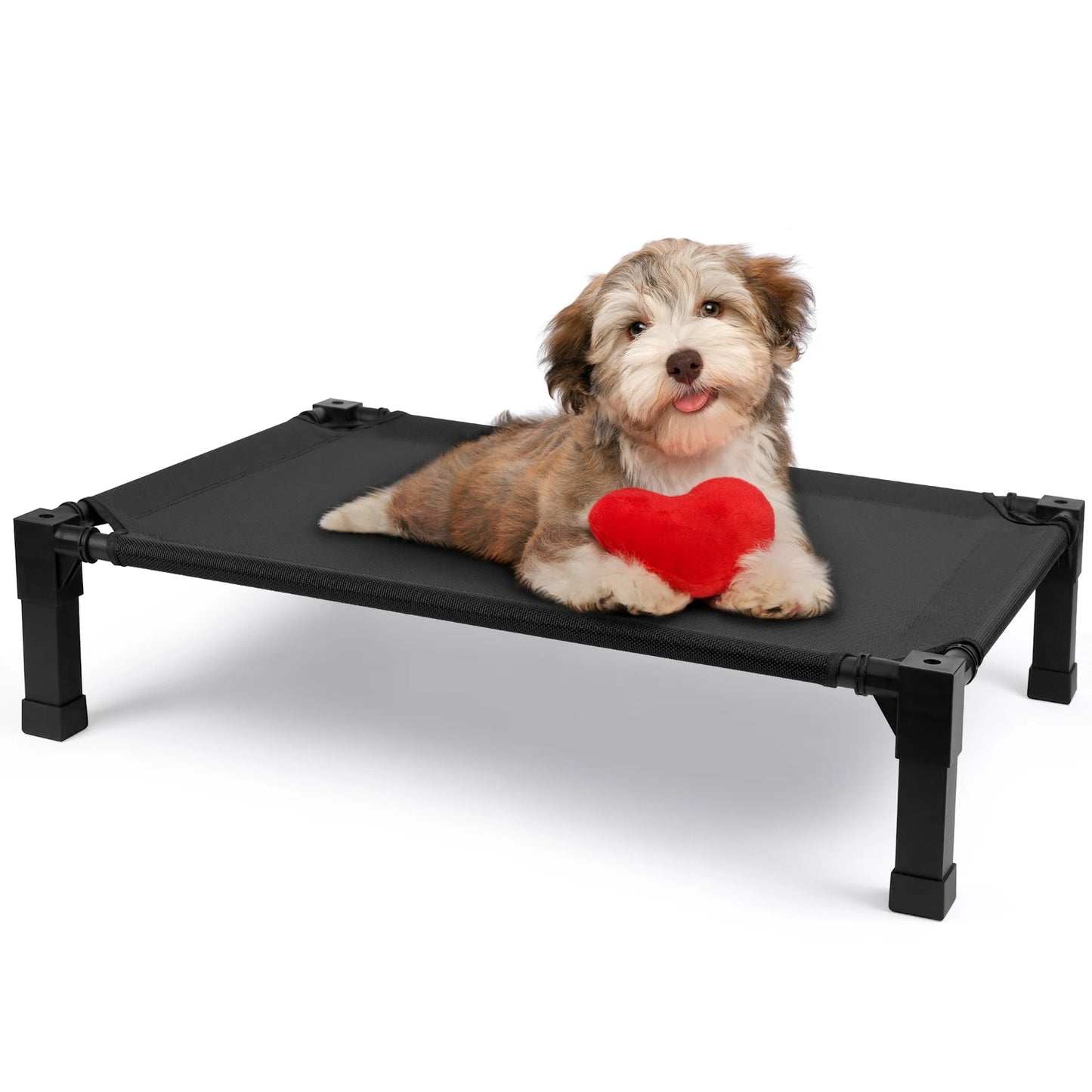 Elevated Dog Bed Cooling Portable Breathable Mesh Cot