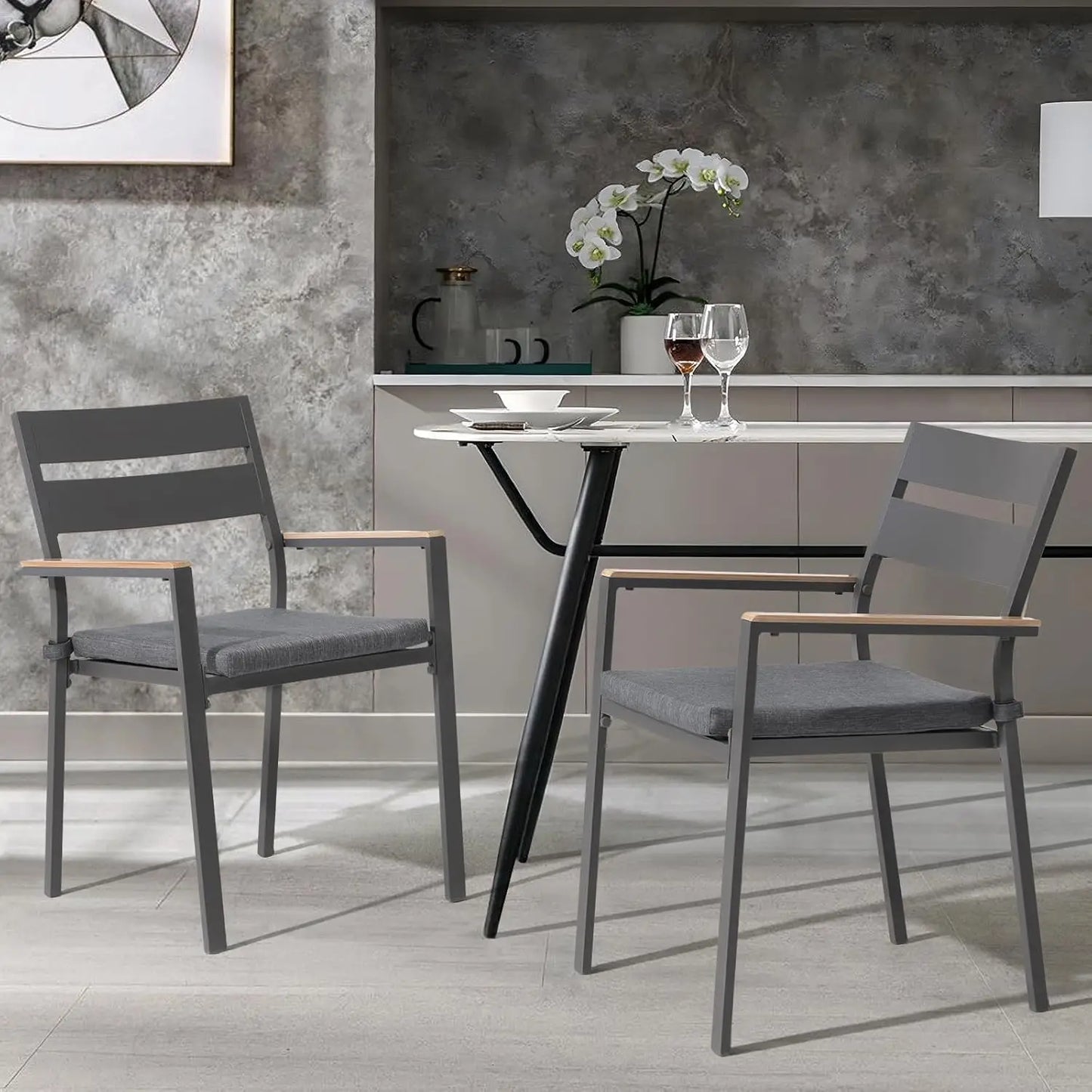 Stylish 5 Piece Outdoor Dining Set for Comfortable Patio Gatherings