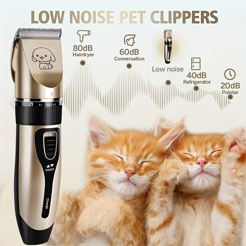 PetGroom Electric Precision Clippers for Easy Home Grooming