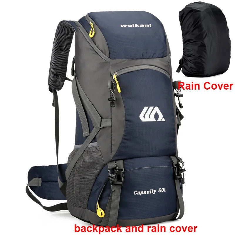 OutdoorPro 50L Waterproof Travel Backpack for All Adventures