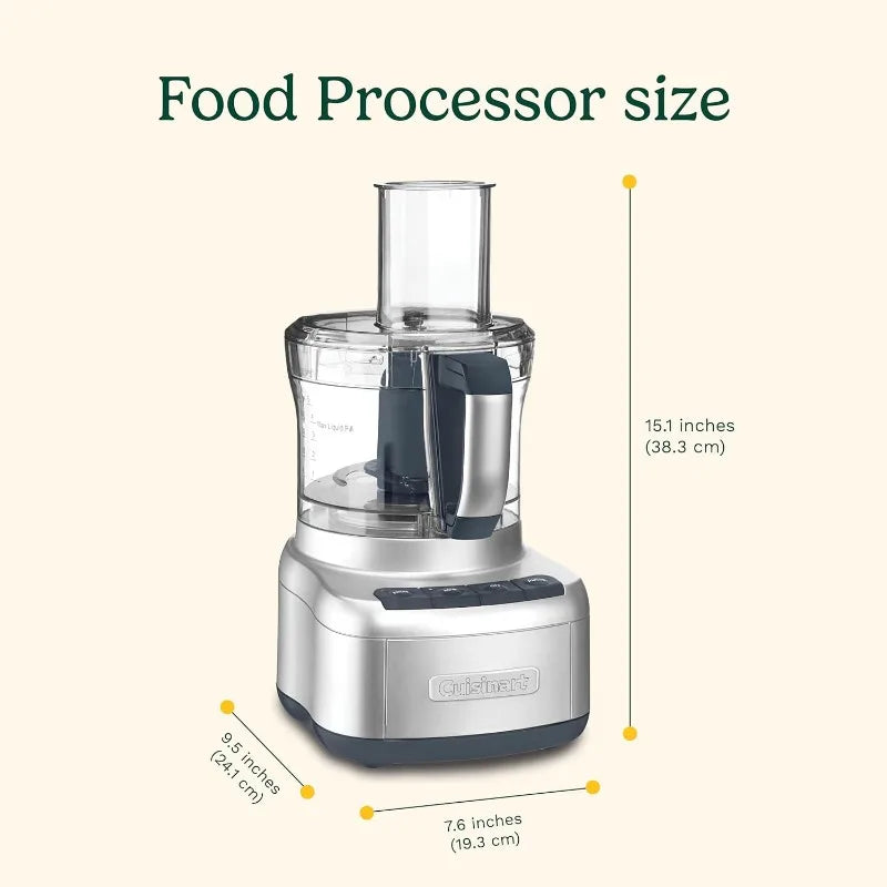 Cuisinart 8 Cup Food Processor for Effortless Meal Preparation