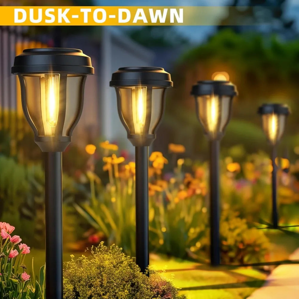 EcoBright Solar Pathway Lights for Effortless Outdoor Illumination