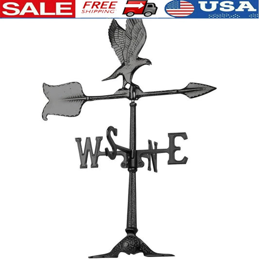 Majestic Eagle Weathervane 24 Inch Durable Outdoor Decor