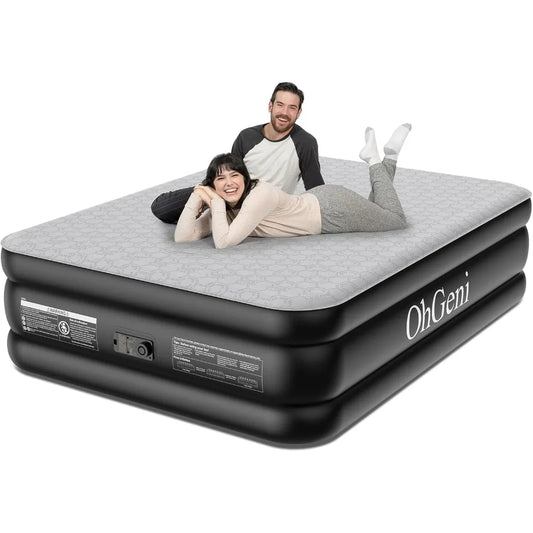 Air Mattress With Built In Pump For Quick Setup Comfort