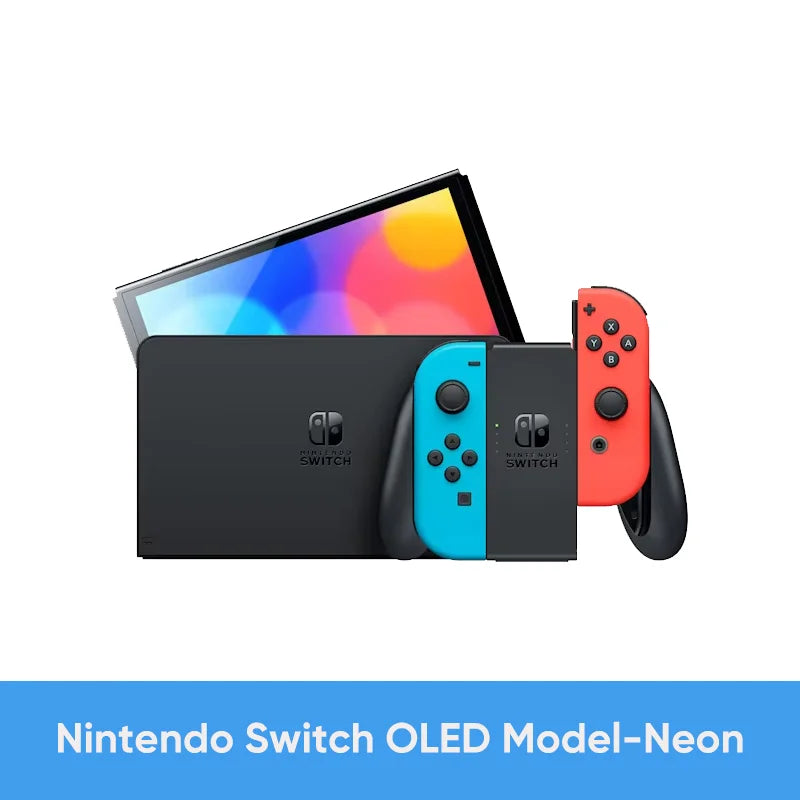 Nintendo Switch OLED Console with Stunning 7 Inch Screen