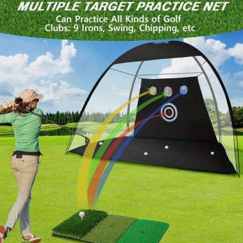 Golf Practice Net for Home Skill Development Training