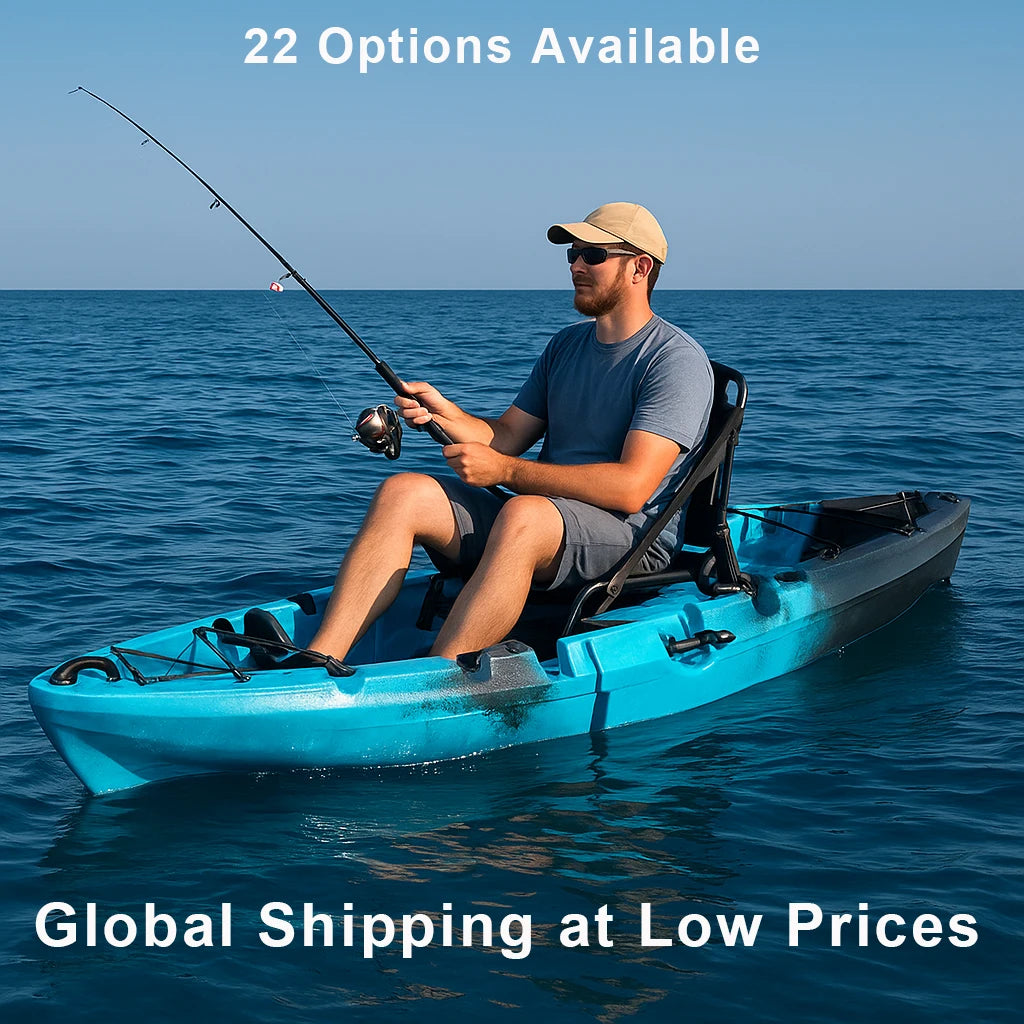 Portable LLDPE Kayak Canoe With Split Shell For Solo Tandem
