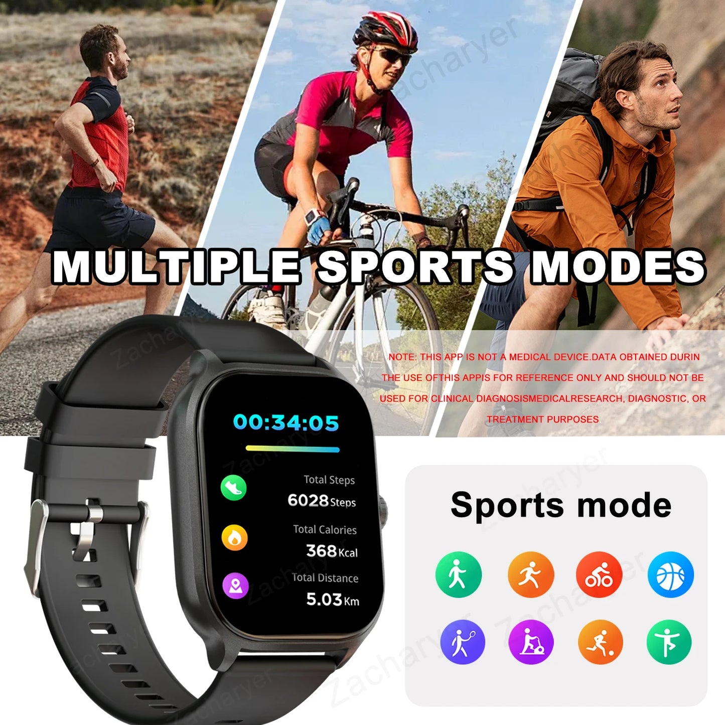 Smartwatch With Wireless Calling And Sms Reminders Pro