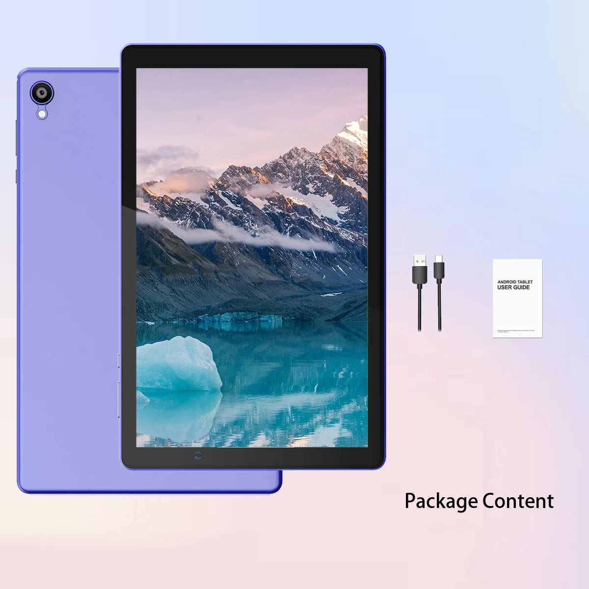Android Tablet 10 Inch Quad Core 4GB 6000mAh Battery Life