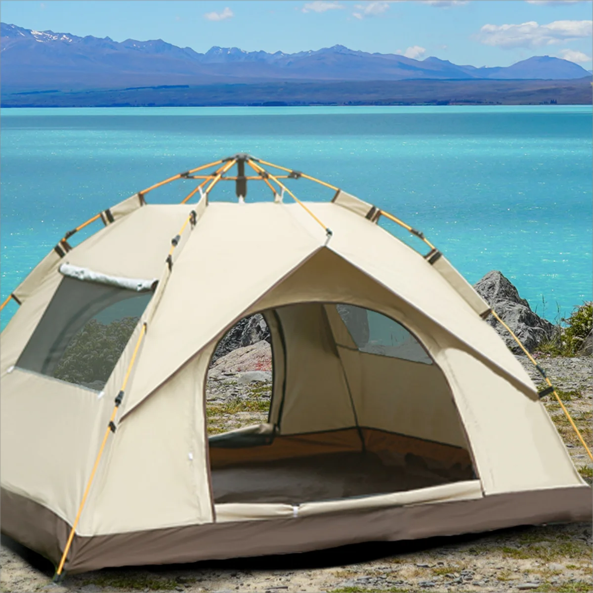 Pakicetus Sunshade Camping Tent with Quick Automatic Opening