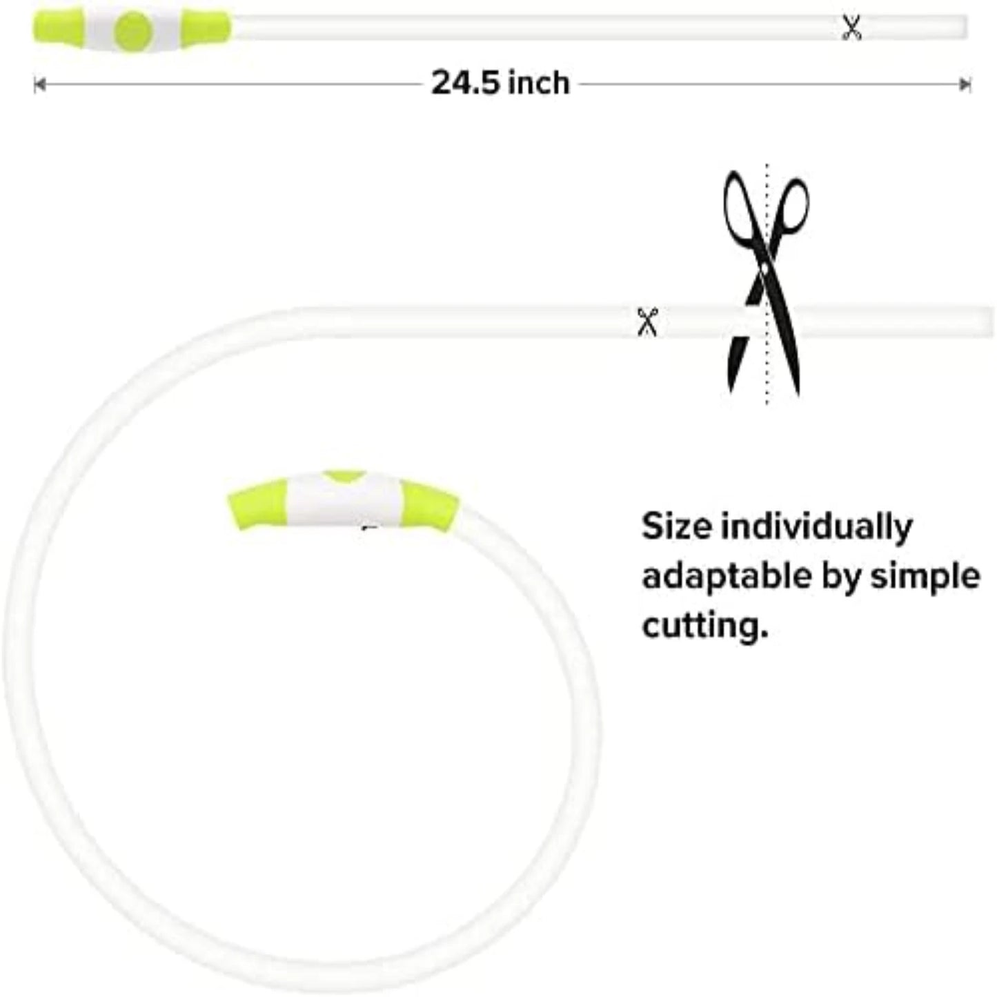 LISM LED Dog Collar for Enhanced Nighttime Safety