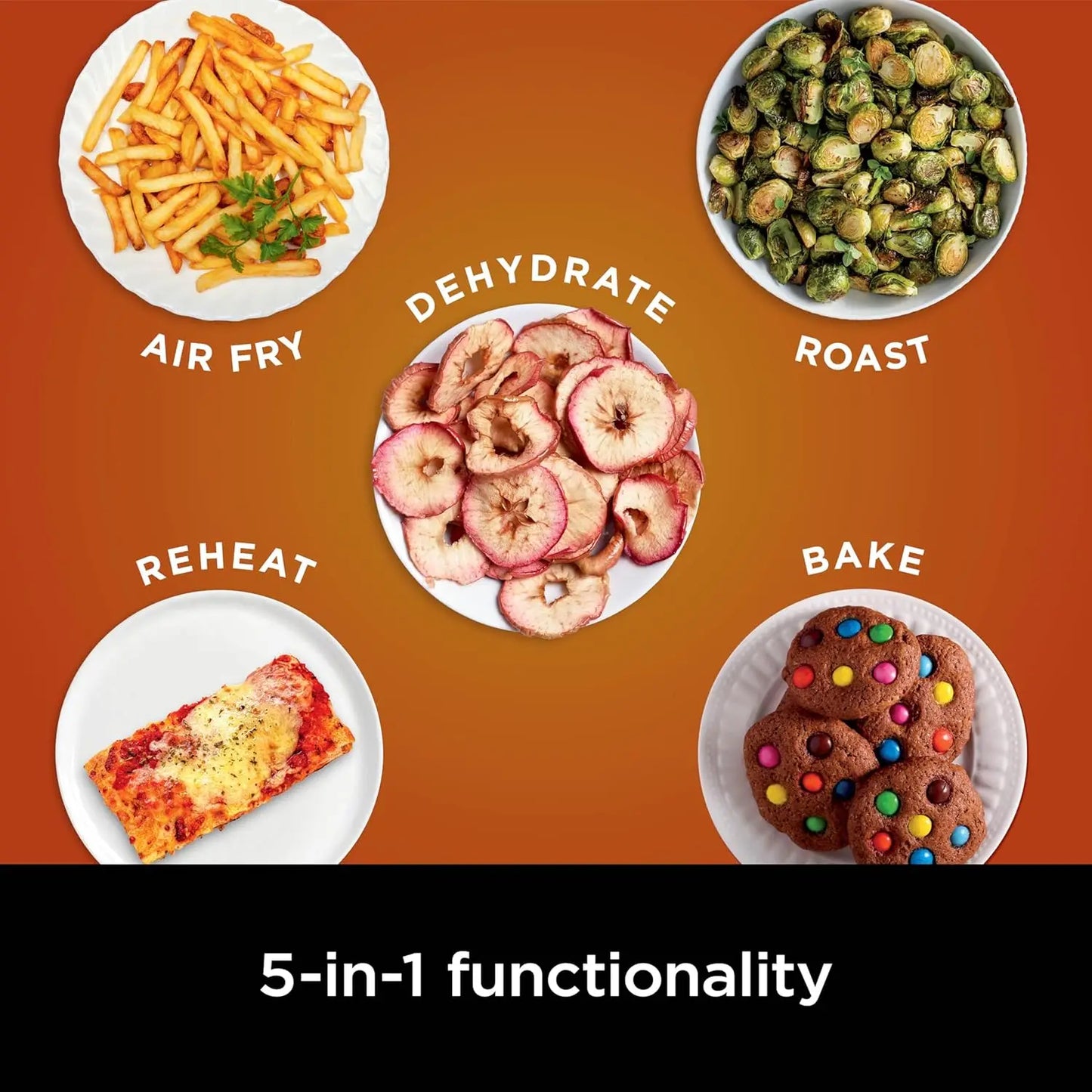 Air Fryer Pro 5-in-1 With 5 QT Versatile Capacity