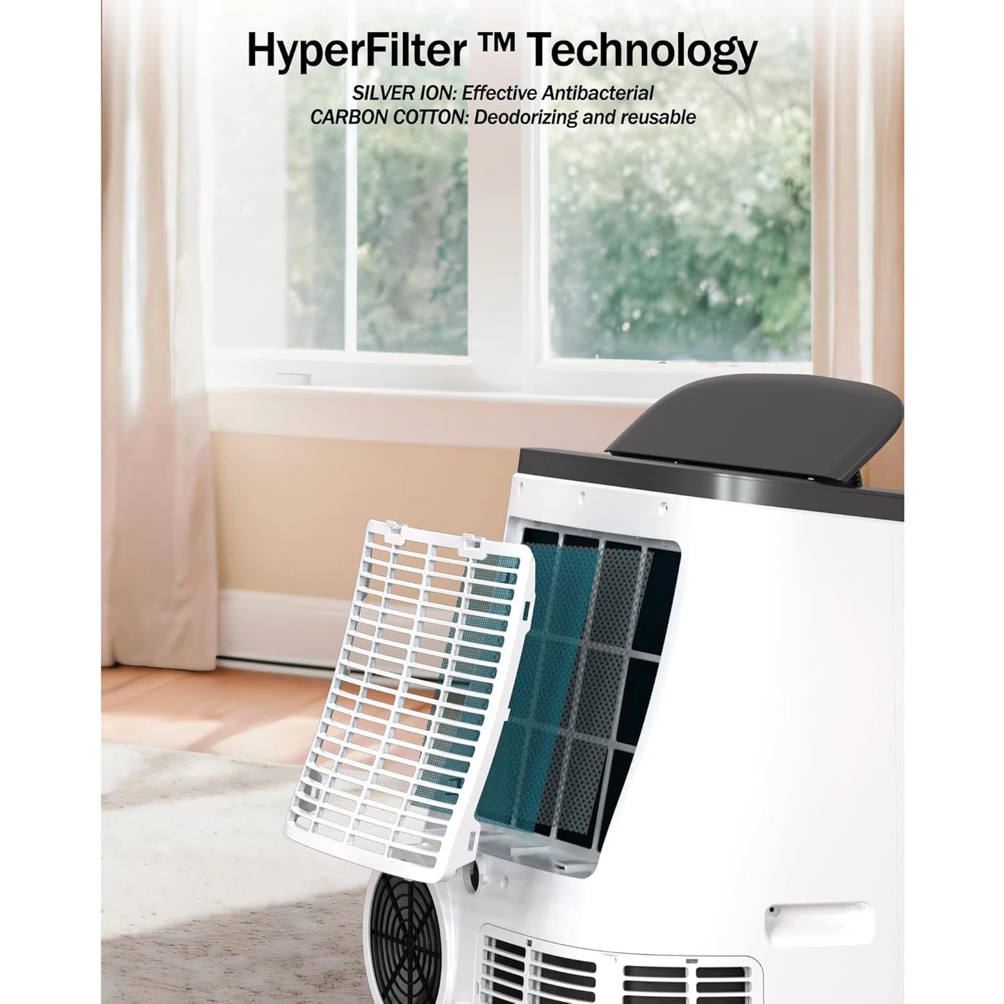 Twister 14000 BTU Portable Air Conditioner for Fast Cooling