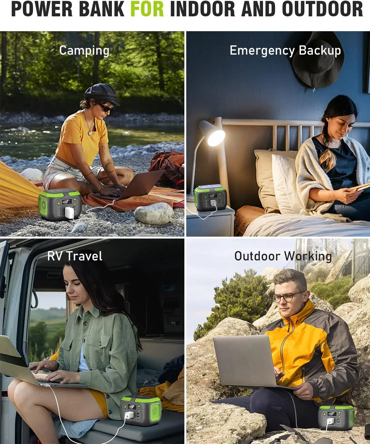 SinKeu 200W Portable Power Station for Versatile Charging