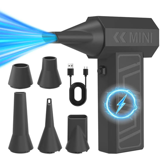 TurboClean Jet Fan Air Duster for Quick Powerful Cleaning
