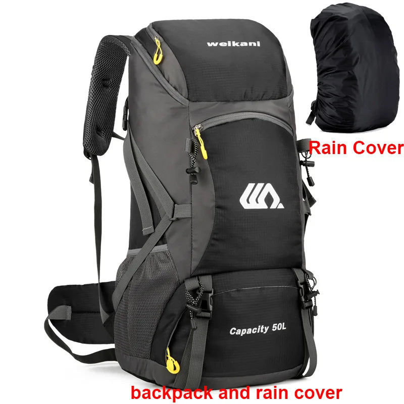 OutdoorPro 50L Waterproof Travel Backpack for All Adventures