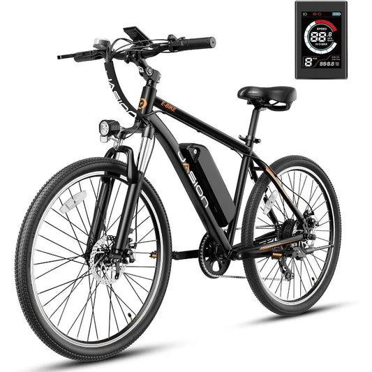 YTYIN Jasion EB5 Electric Bike with 500W Motor and 40 Miles Range