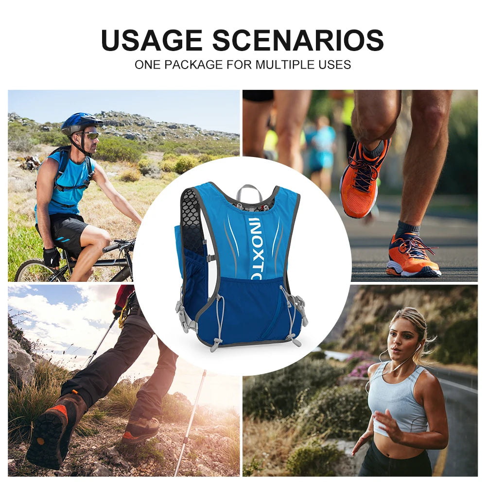 5L Lightweight Running Backpack Hydration Vest Portable