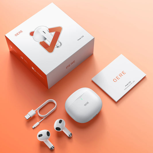 QERE E28 Wireless Headphones with Bluetooth 5.3 and Low Latency