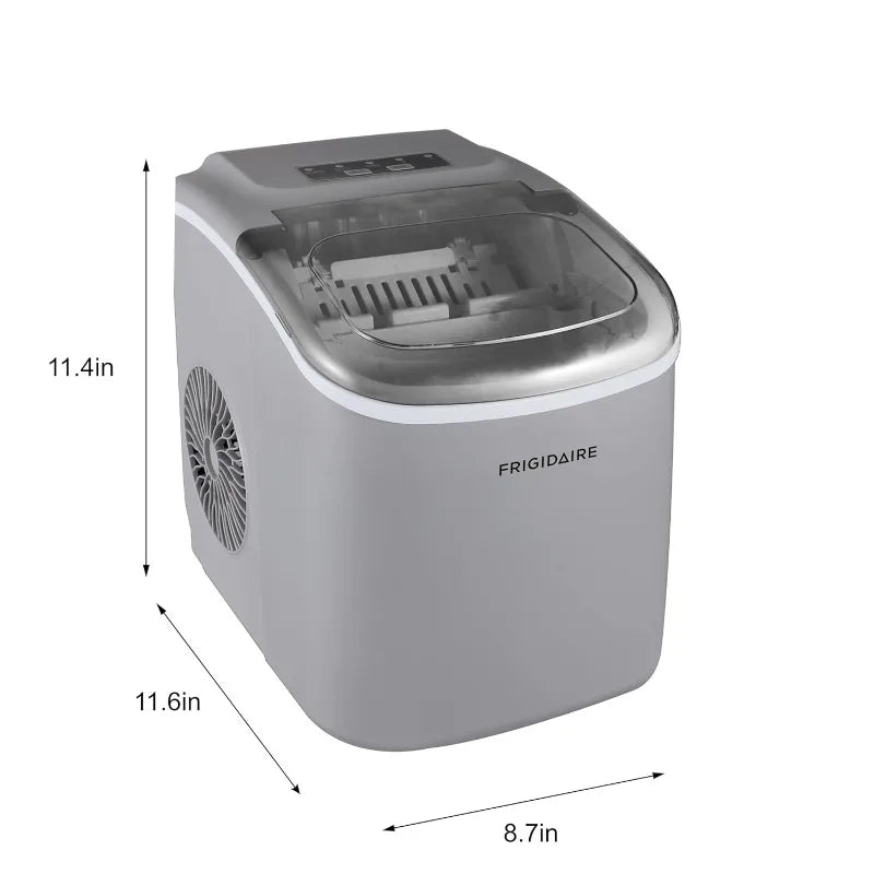 Frigidaire Compact Ice Maker Produces 26 Pounds Daily