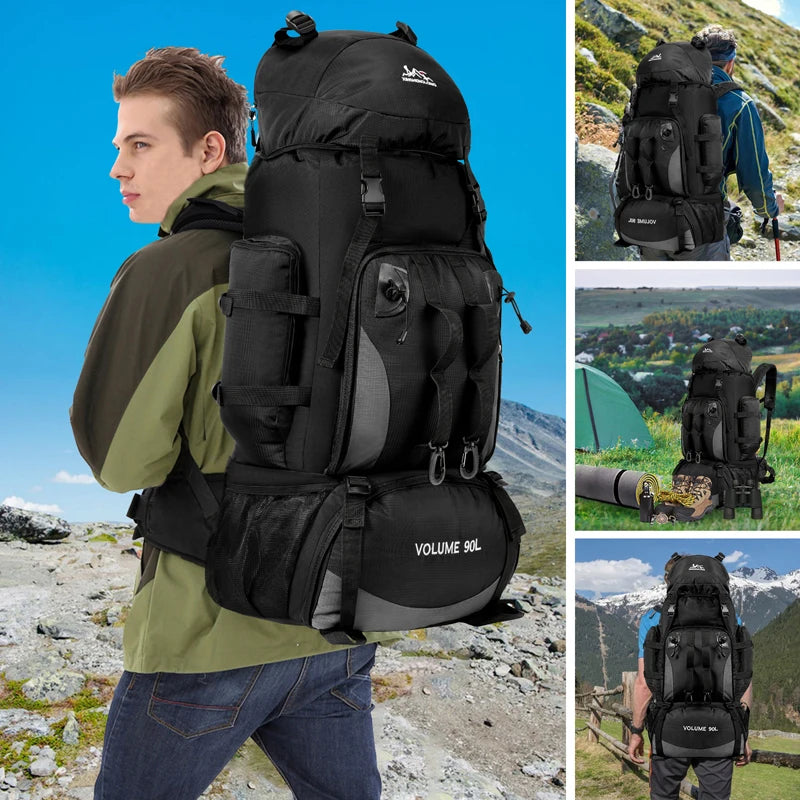 AdventurePro 90L Waterproof Hiking Backpack for Ultimate Comfort